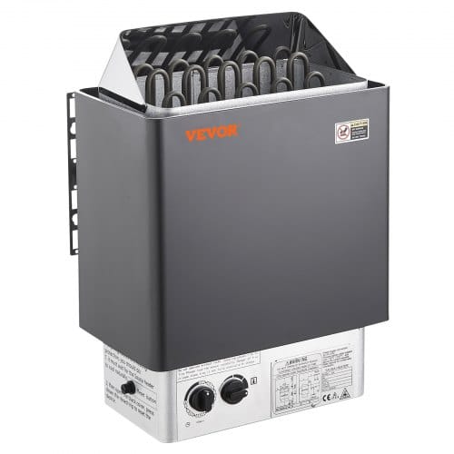 Saunaofen, 8 Kw, 400 V, 3n Tragbare Saunaheizung Für Drinnen & Draußen Mit 3-stunden-timer, Integrierte Steuerung Für 8–12 M³, Gewerbliche Nutzung In Der Spa-dusche Von Hotels, Max. 110 °c