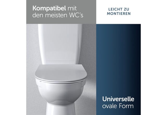 Ideal Standard - Universal WC-Sitz, Sandwich, Softclose, Antibakteriell, Weiß