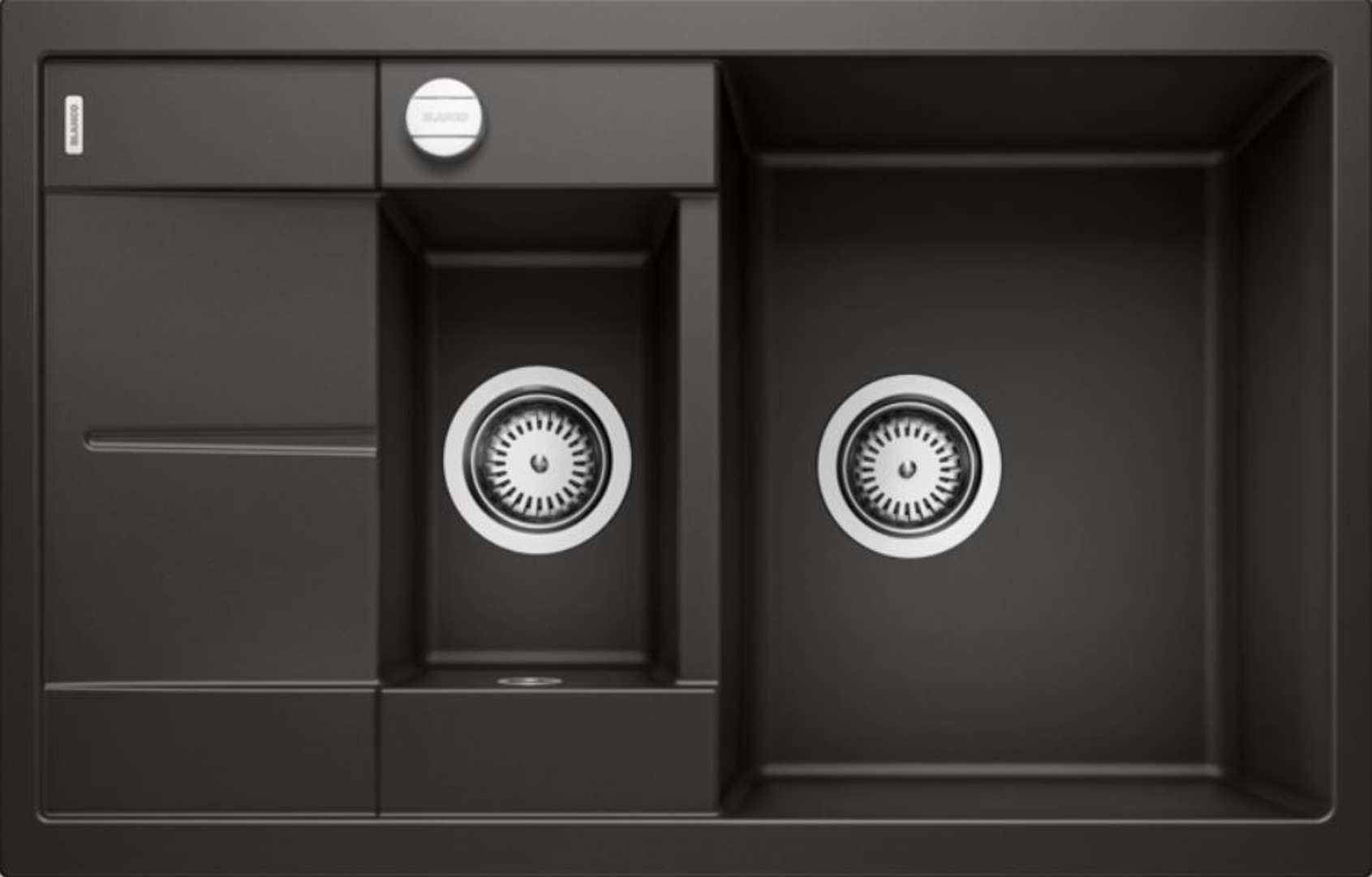 Blanco Einbauspüle Metra 6 S Compact Silgranit Schwarz