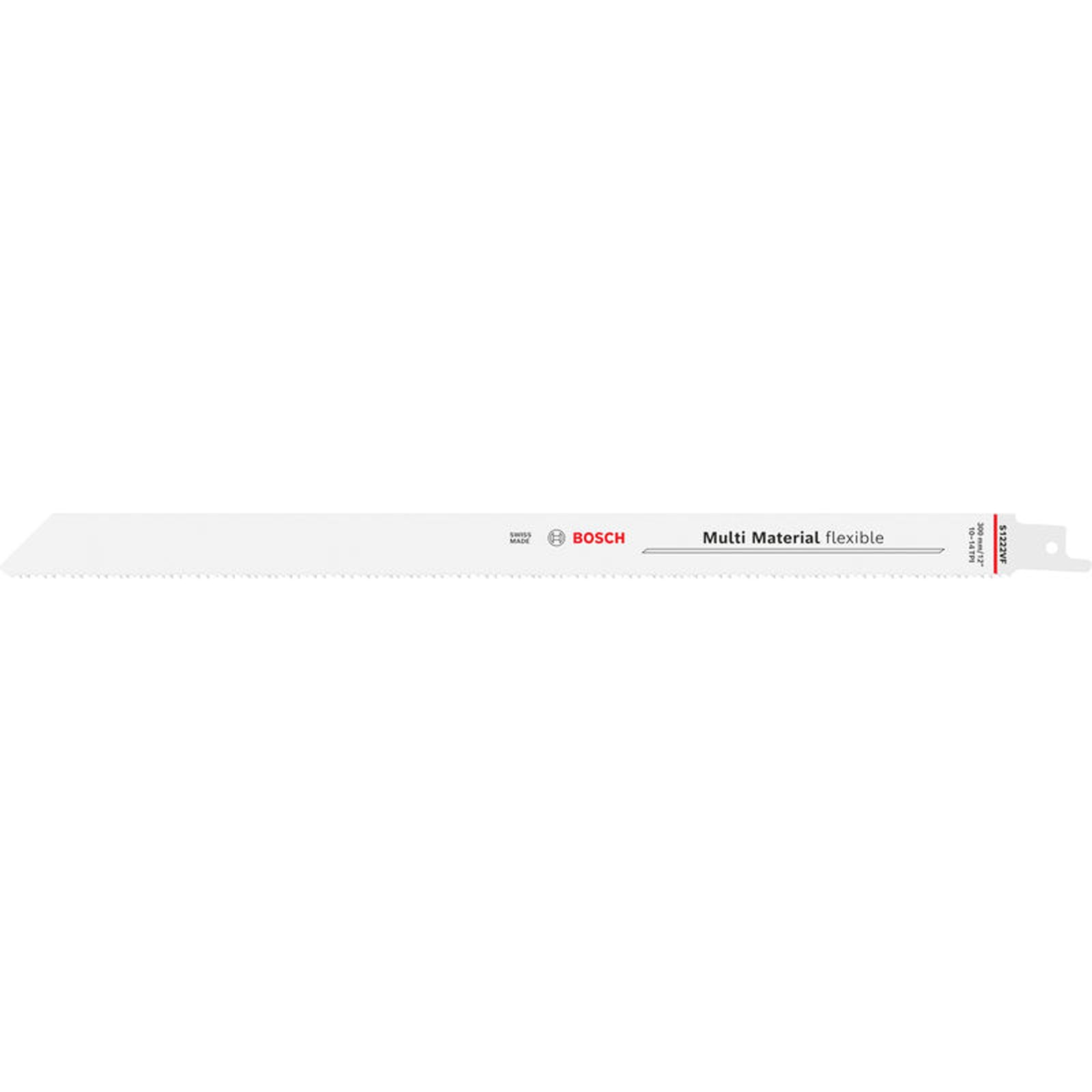 Bosch Multi Material Flexibles S1222vf Säbelsägeblatt 0,9 X 19 X 300 Mm 25-tlg - 2608659248