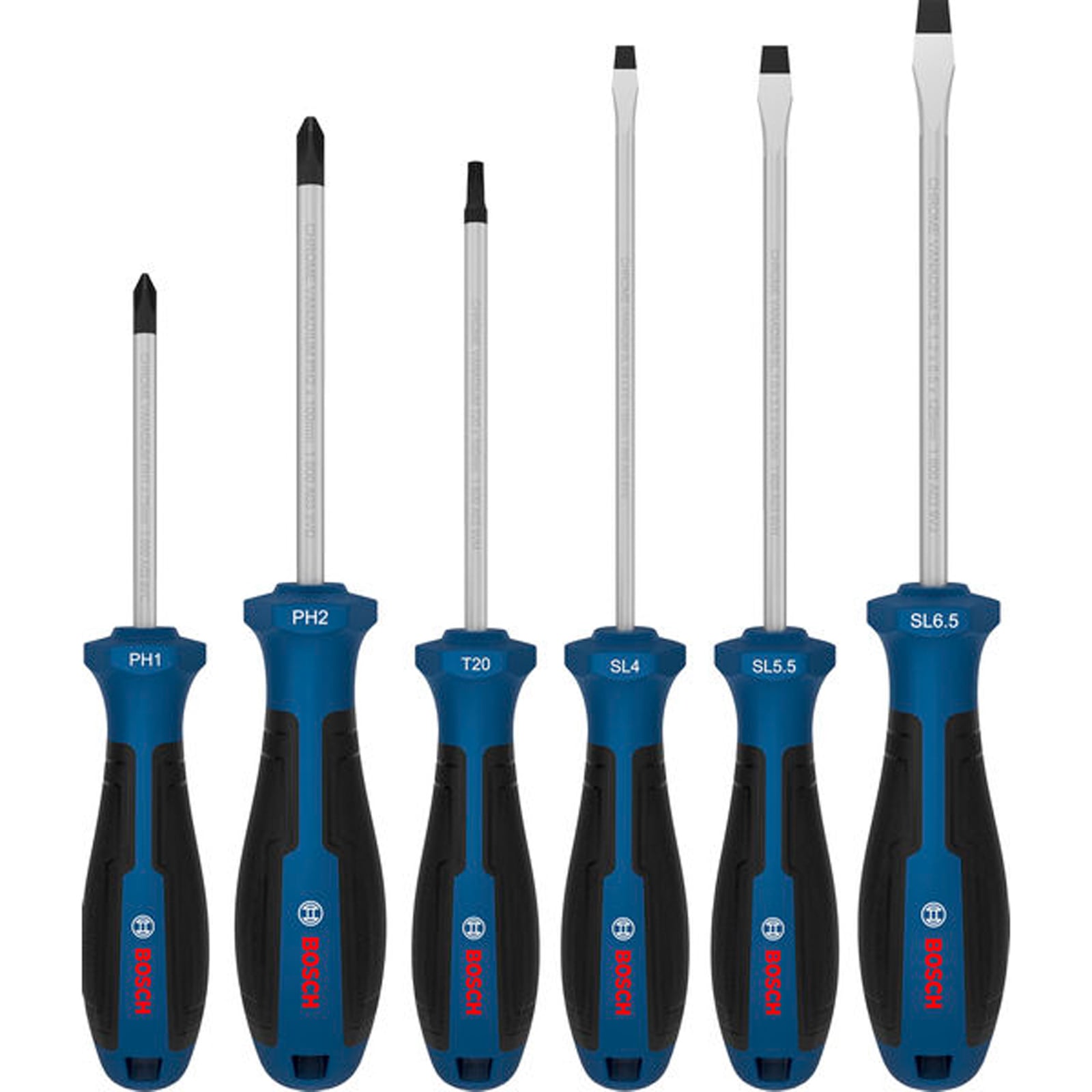 Bosch Schraubendreher-set Ph/tx/sl, 6-tlg. - 1600a039pj