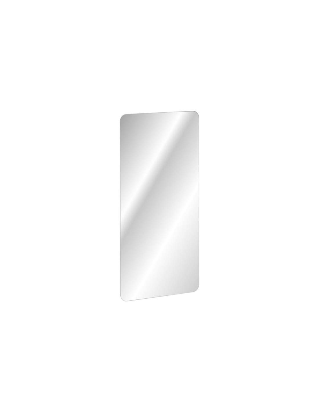 Rechteckiger Badezimmerspiegel 40 X 80 Cm Mit Abgerundeten Ecken Und Led Ip44