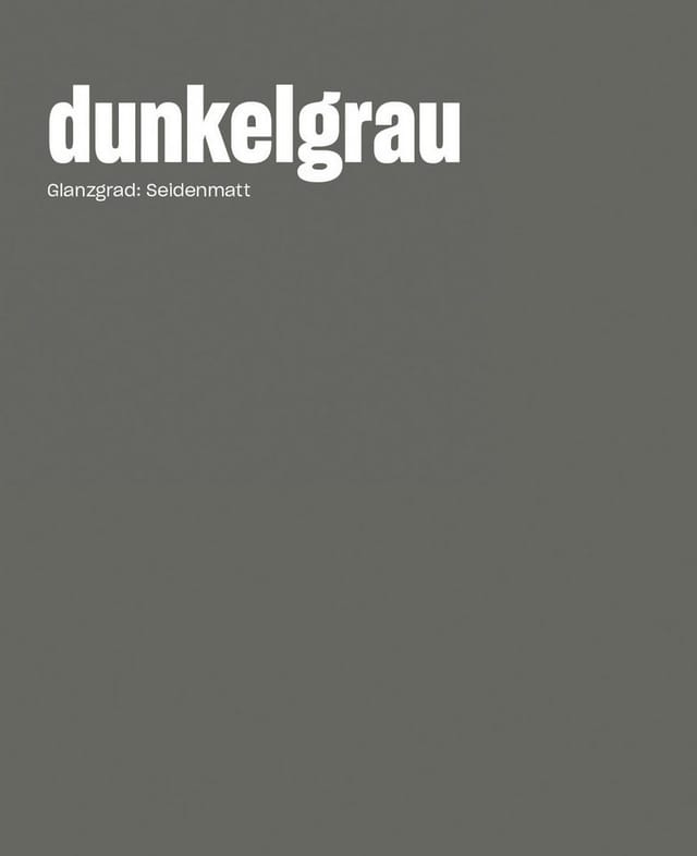Deckfarbe dunkelgrau, 2,5 Liter, Deckfarbe für innen und außen, Wetterschutzfarbe viele Untergründe, hochdeckend, wetterfest - Remmers