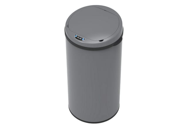 Sensor-Mülleimer 42L Elektrischer Abfalleimer Grau - Svita