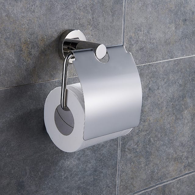 An der Wand befestigter Badezimmer-Hardware-Toilettenpapierhalter Toilettenpapierhalter 13x14x6.4cm