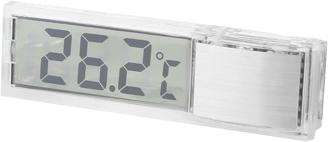 Linghhang - Aquariumthermometer, Meeresthermometer Einfacher Klebstoff Zweiseitig, Außen für Innen Süßwasser Körperthermometer