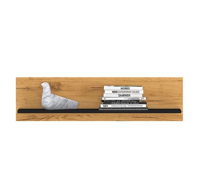 Wandboard, Eiche mit schwarz, CASPER-131