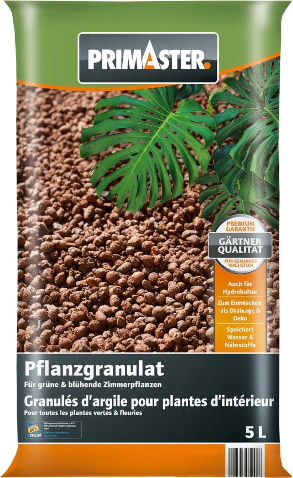 Primaster - Pflanzgranulat 5 l Erde
