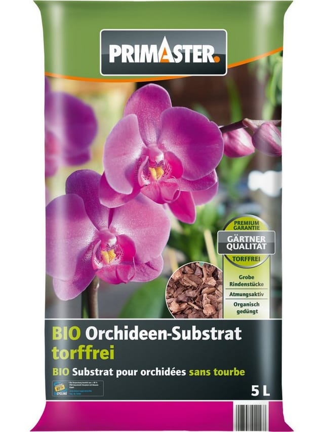 Bio Orchideensubstrat torffrei 5 l - Primaster
