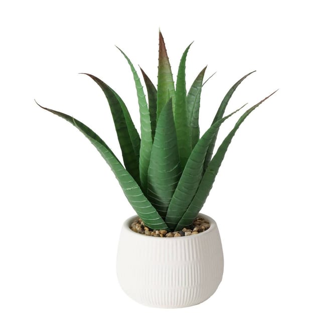 Künstliche Aloe-pflanze Im Blumentopf Mondrago, 29 Cm