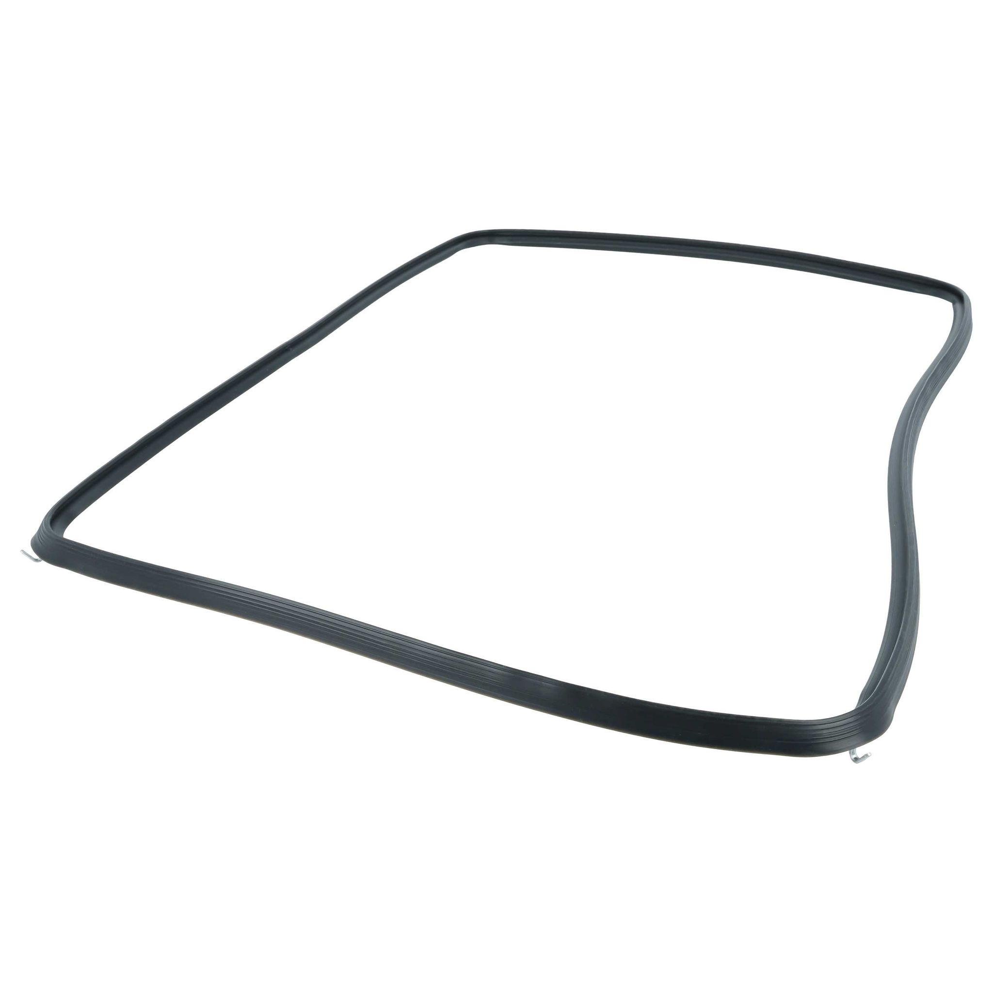 Vhbw Türdichtung Kompatibel Mit Howdens Lam3206, Lam3205, Dd 3301 Backofen - 44 X 34 Cm, Mit Winkelhaken Schwarz