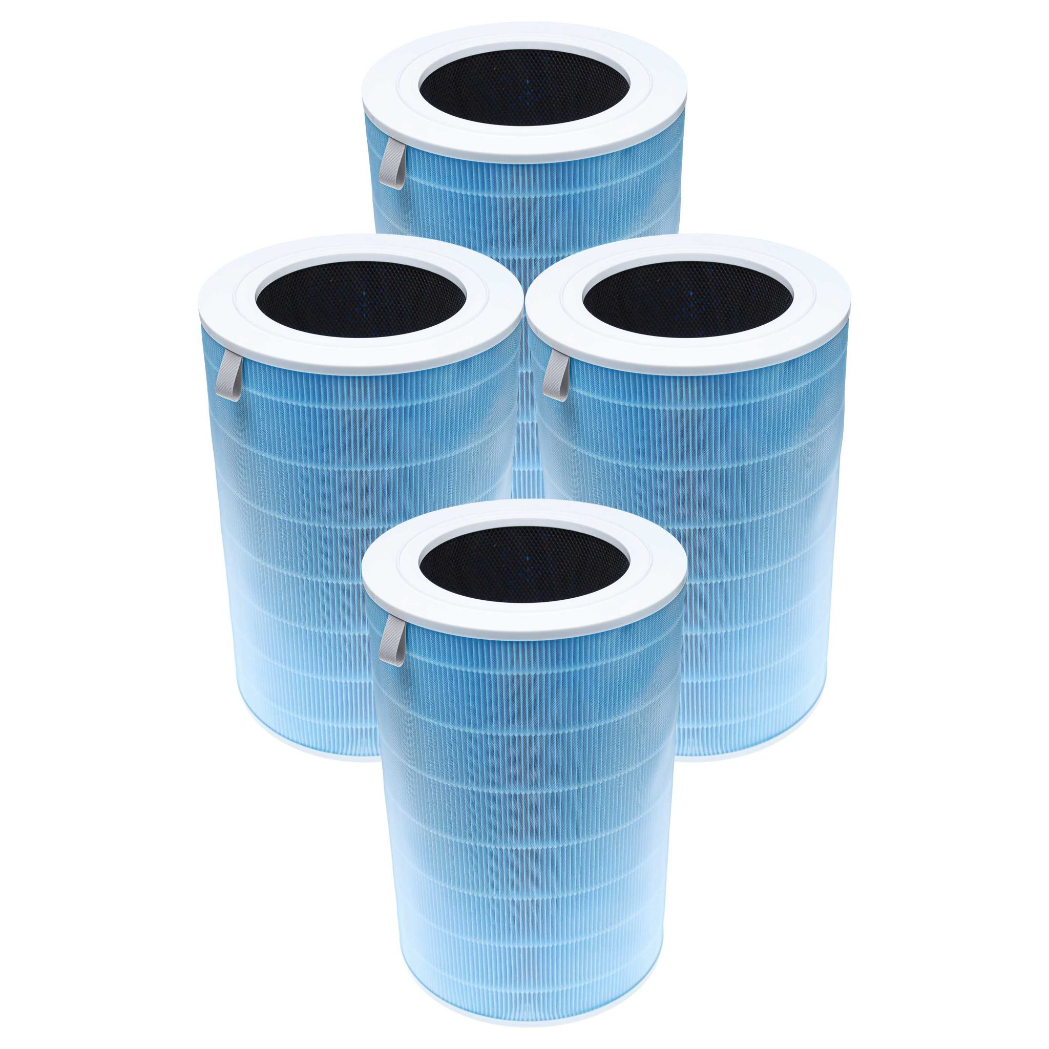 Vhbw 4x Luftilter Ersatz Für Xiaomi M7r-flh, Bhr4282gl Für Luftreiniger - Kombifilter Epa (e12) + Aktivkohle