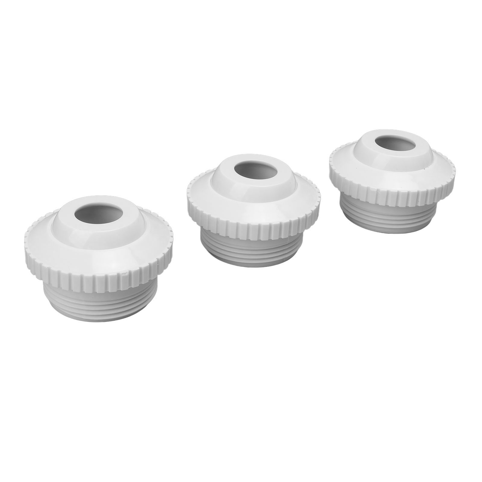 3er-set Schwimmbaddüsen Aus Pvc, 1,5 Zoll Innengewinde, Durchflussdüse Mit Kugelgelenk Für Den Heimgebrauch