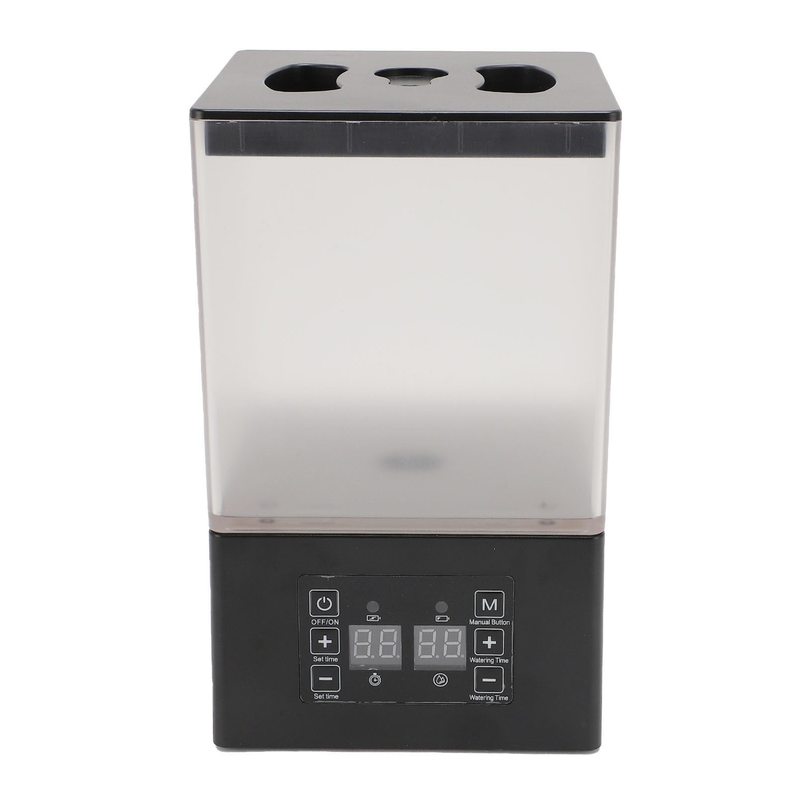 Automatisches 2-in-1-bewässerungssystem Für Den Innenbereich Mit 1,3-liter-tank, Timer Und Lcd-display