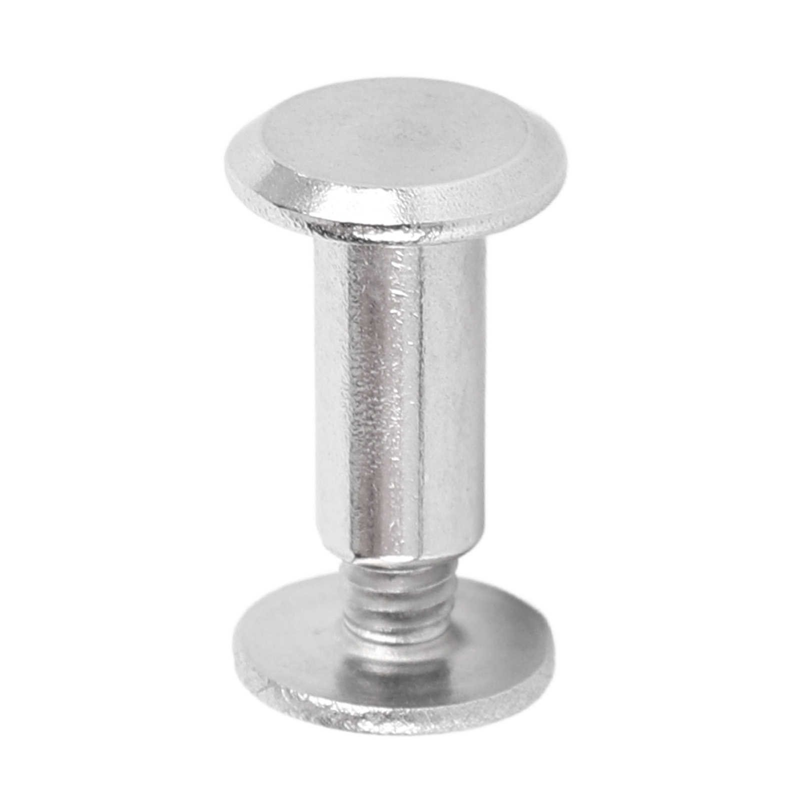 100er-sets M2.5 Flachrundkopf-nieten Und -schrauben Aus Edelstahl Für Bekleidungsdekoration Und Lederarbeiten, 3,5 X 8 X 7 Mm / 0,14 X 0,31 X 0,28 Zoll