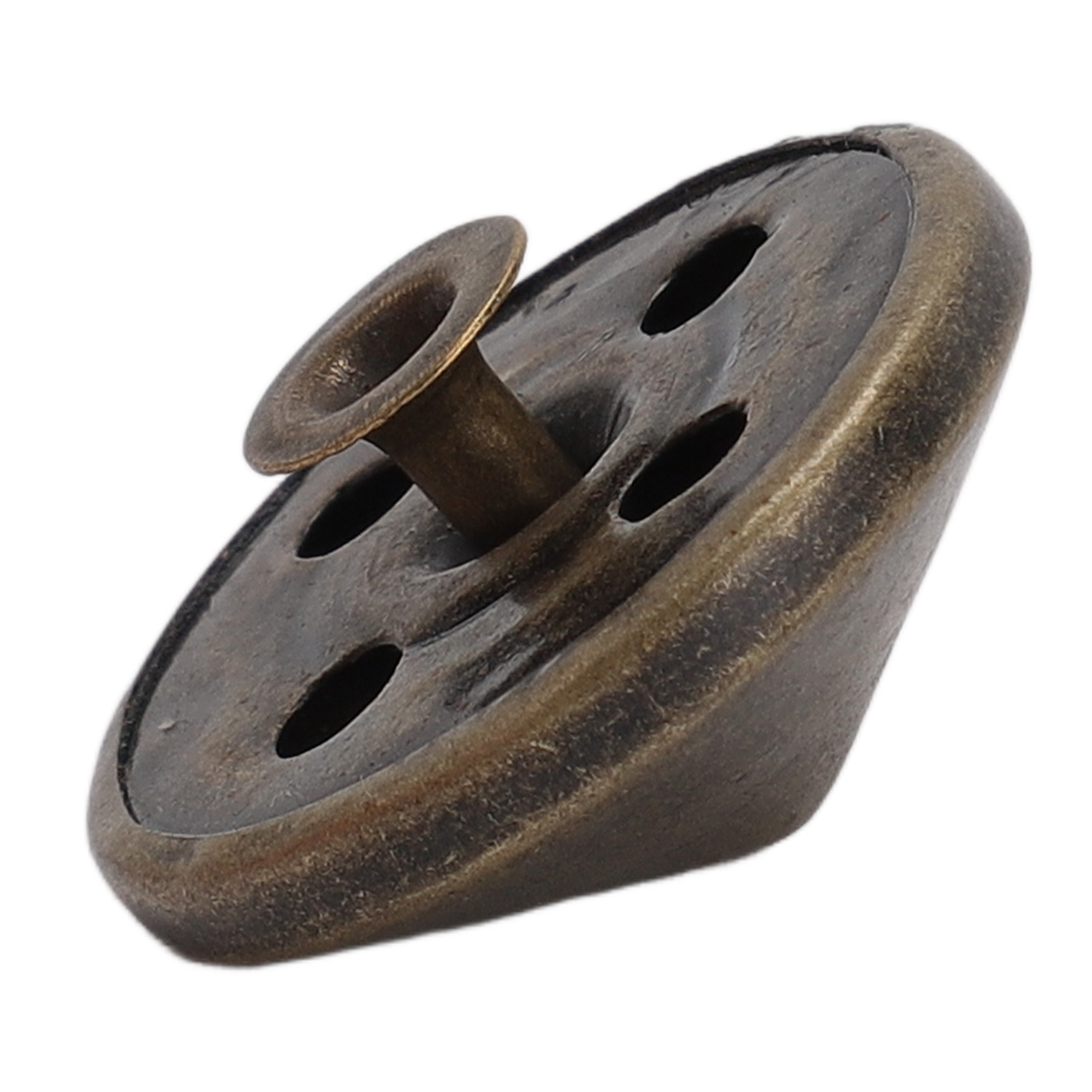100er-set Pilznieten, 25 Mm, Diy, Verzinntes Eisen, Kegelspitzen Und Nieten, Pilzkopfnieten Zur Lederreparatur, Bronze