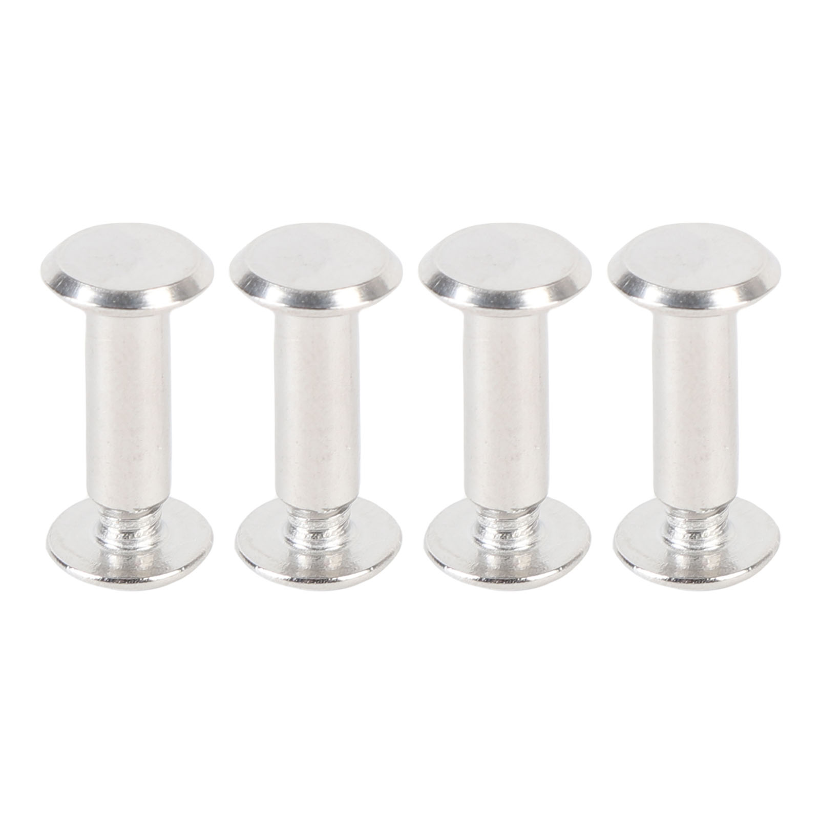 50 Sets Nietbefestigungen M4 5x14x9,5 Mm Edelstahl Flachrundkopfnieten Und -schrauben Für Lederhandwerk Und Bekleidung