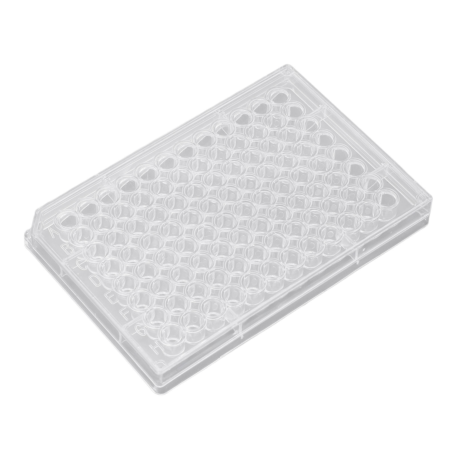 10 Stück Gewebekulturplatten, 96 Wells, Transparente Polystyrol-zellkulturplatten Mit Kunststoffdeckel Für Labore Und Biologische Räume, V-förmiger Boden
