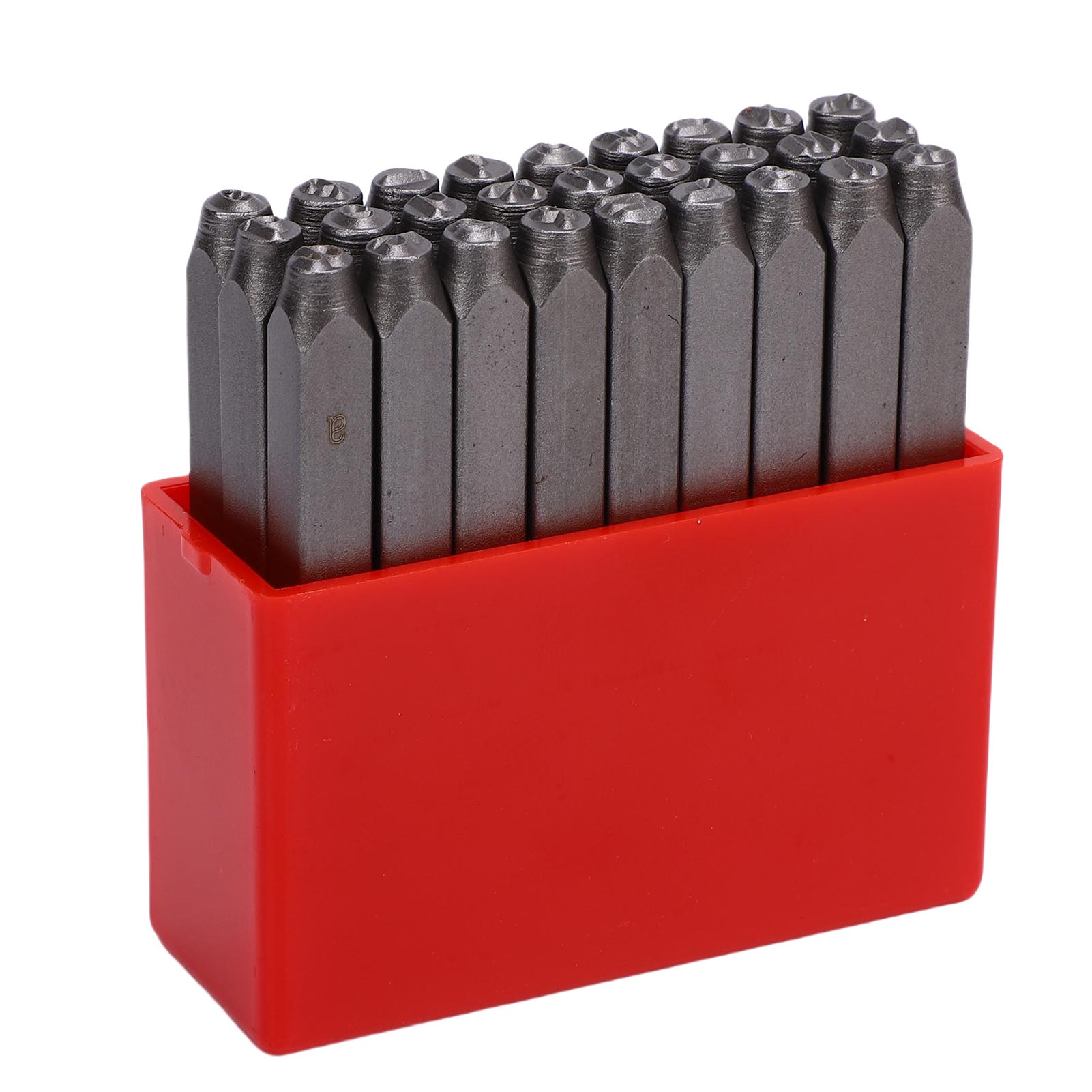 Metallstempel-werkzeugset, 3 Mm, 40cr Kohlenstoffstahl, Stempel Mit Kunststoffbox Für Die Schmuckherstellung (armbänder, Ringe, Kleinbuchstaben)