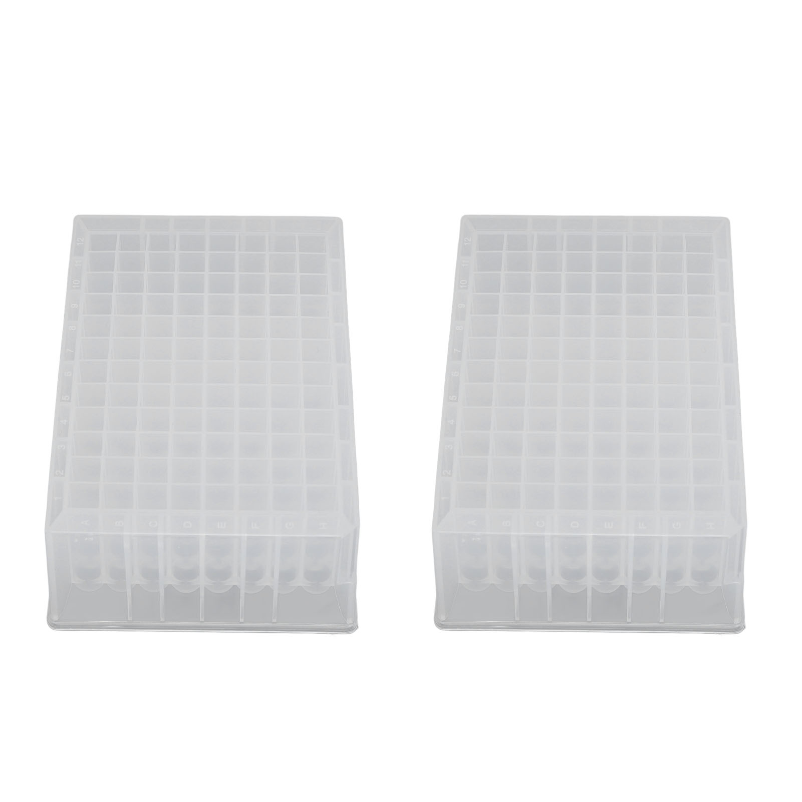 10 Stück Deep-well-platten, 96 Wells, 2,2 Ml, Pp-kunststoff, Labor-mikrotiterplatten, 41 Mm Höhe