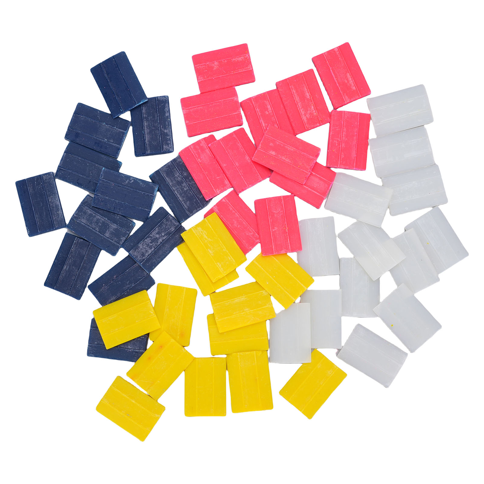 50 Blatt Schneiderkreidewachs, 4 Farben, Waschbarer Stoffmarker Zum Säumen, Basteln, Markieren Und Ändern Von Kleidungsstücken