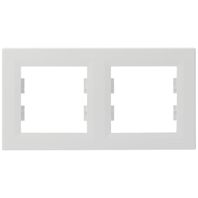 Schneider Electric - Rahmen Asfora Weiß (ral 9003) EPH5800221D 1 St.
