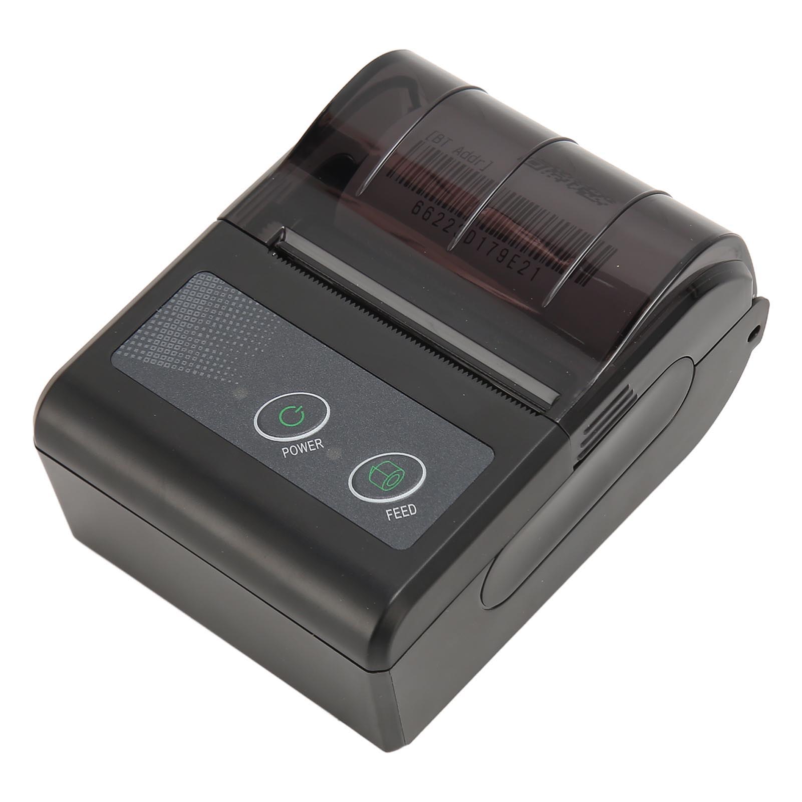 Bluetooth-belegdrucker, Mehrzweck-handheld, Tragbarer 58-mm-mini-thermodrucker Für Kassensysteme