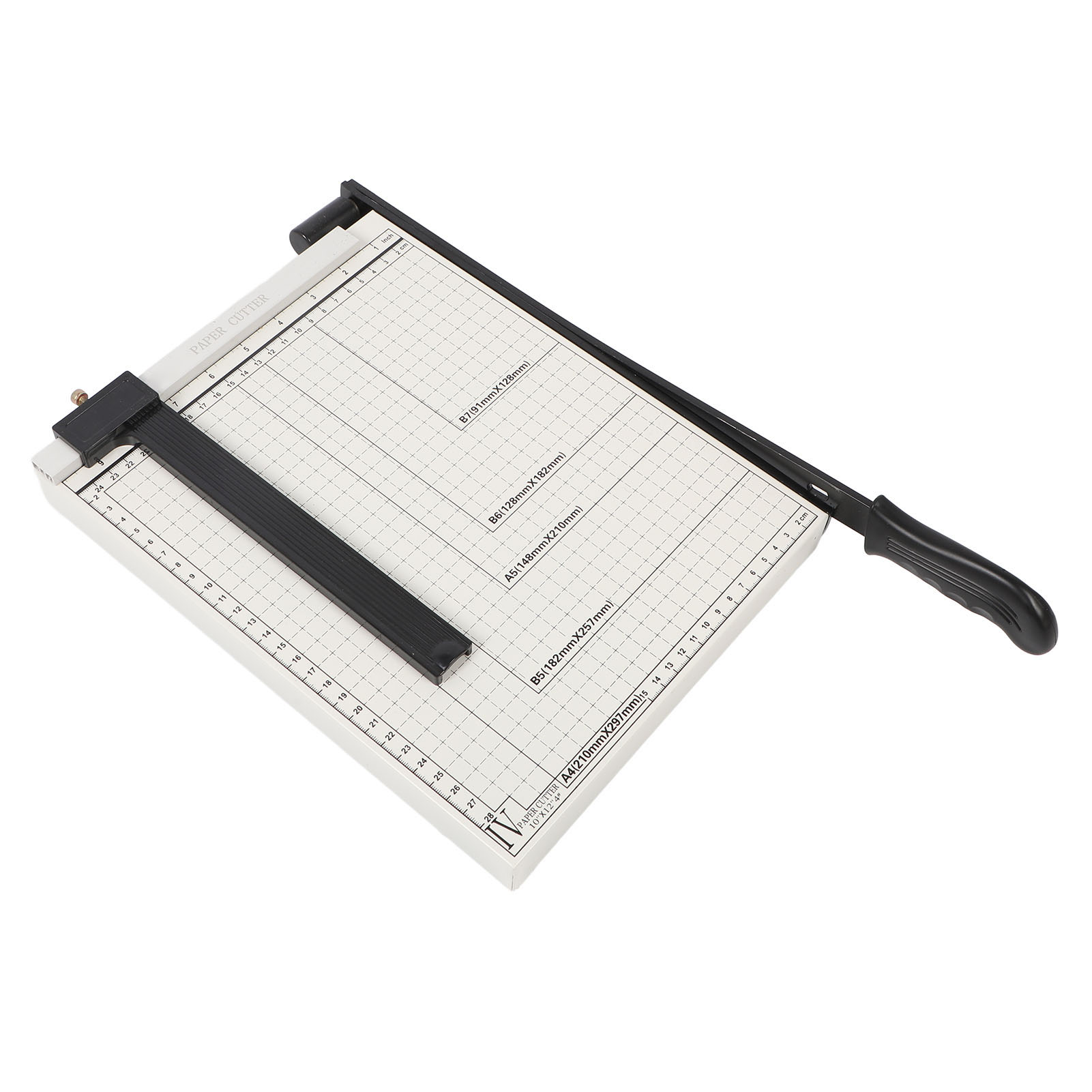 A4-papierschneider, Präzise Skala, Effizient, Multifunktional, Professionell, Für Den Bürogebrauch, Weiß