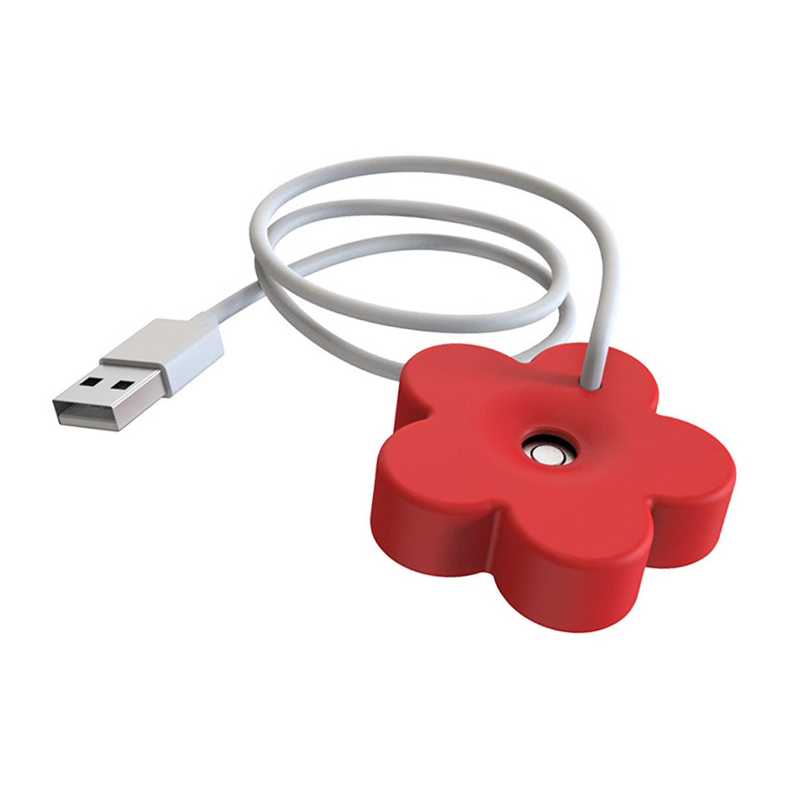 Mini-luftbefeuchter, Tragbarer Usb-tisch-ultraschall-zerstäuber, Feuchtigkeitssprüher Für Zuhause, Rot