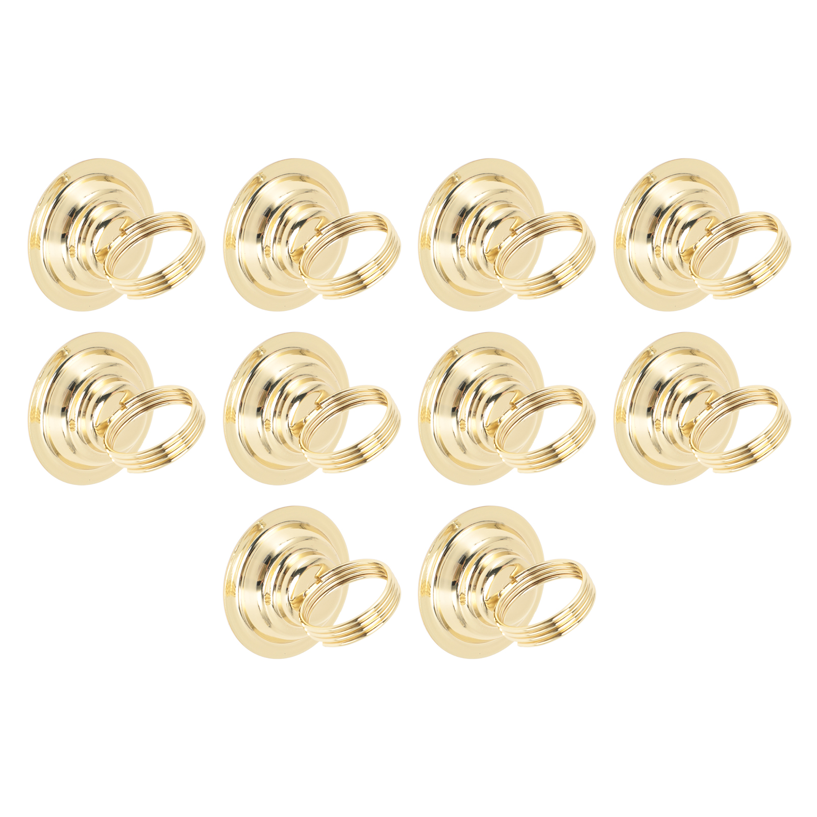 10 Tischkartenhalter Aus Metalldraht, Platzkartenhalter, Namensschildhalter, Menükartenclips Für Hochzeitsfeiern, Gold