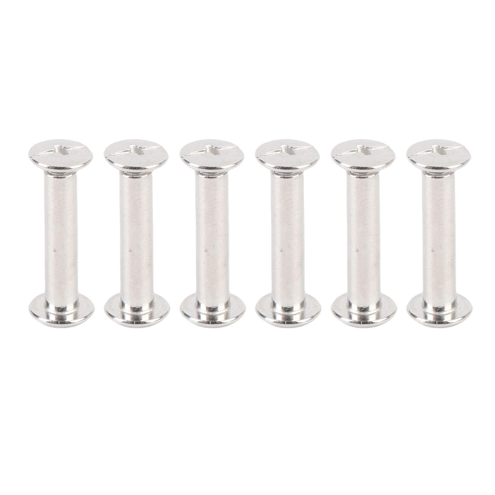 40 Sets Lederhandwerksnieten M4 Flachrundkopf Multifunktionale Buchbindestifte Nagelnieten Für Handarbeiten 5x22x9,5mm