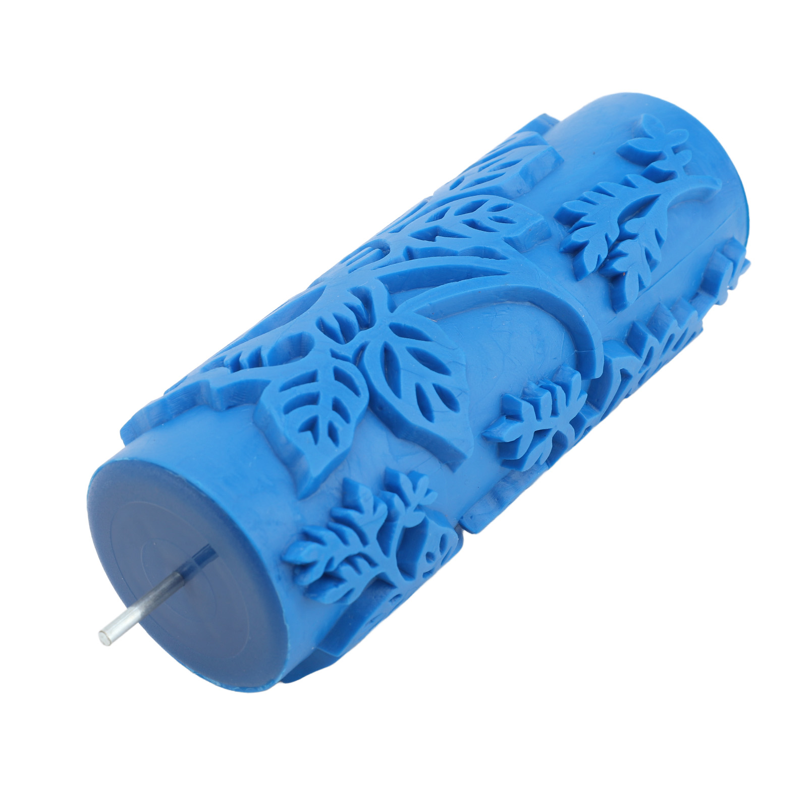Dekorative Strukturrolle Aus Gummi, Musterfarbe, Farbe Für Wände, Möbel, Stoffe, Quilts, Blau 099y