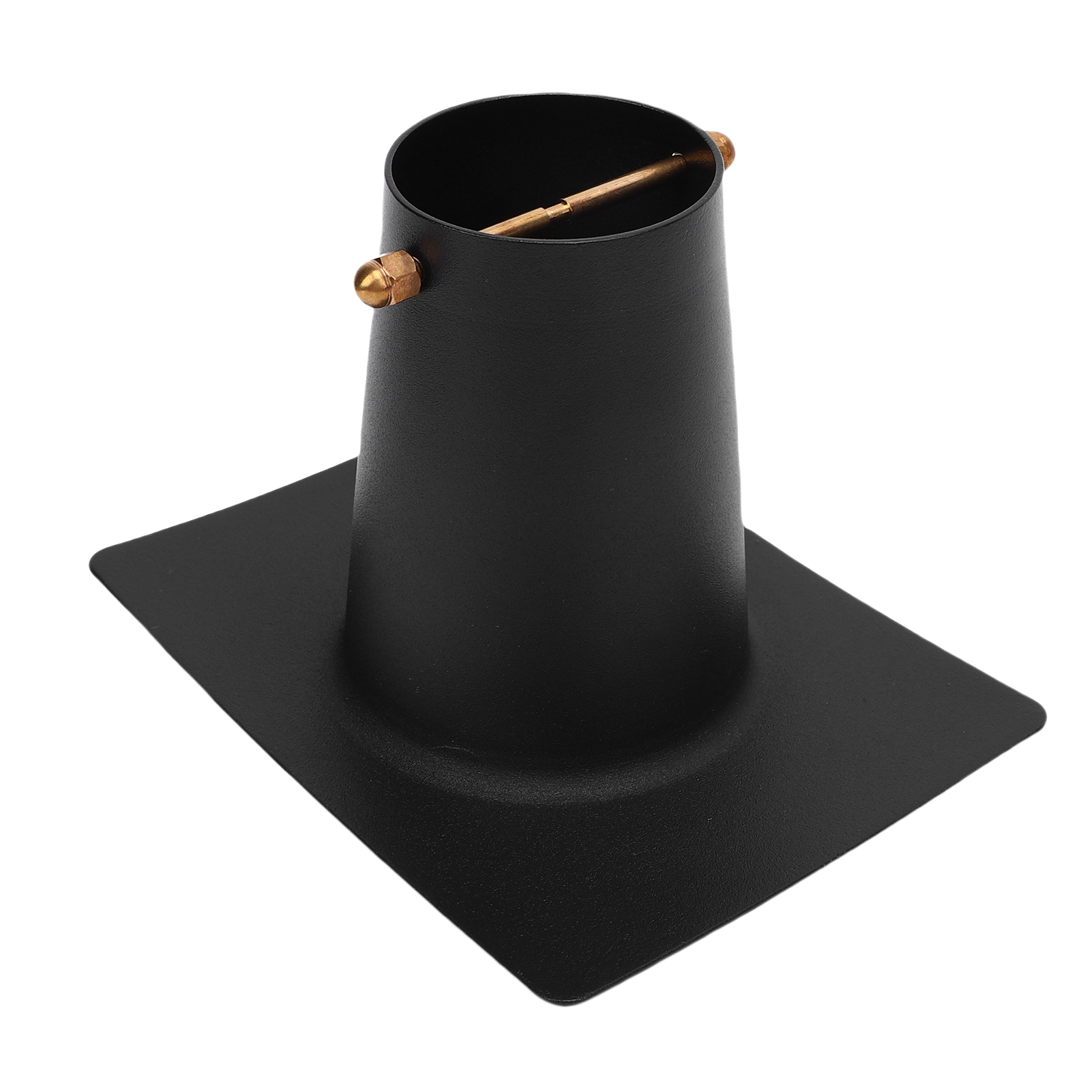 Montagewerkzeug Für Regenketten-dachrinnenadapter, Schwarz Pulverbeschichtetes Aluminium, Fallrohr