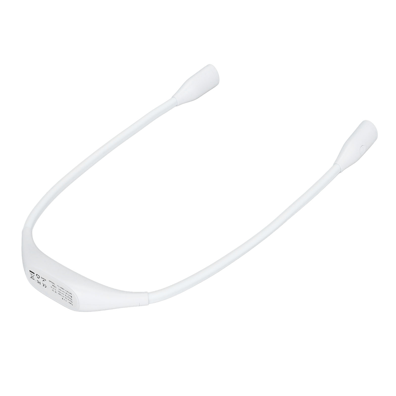 Stricklicht Für Den Nacken, Usb-ladefunktion, Augenschonend, Tragbar, Led, Freihändige Lampe Zum Lesen Und Häkeln, Weiß