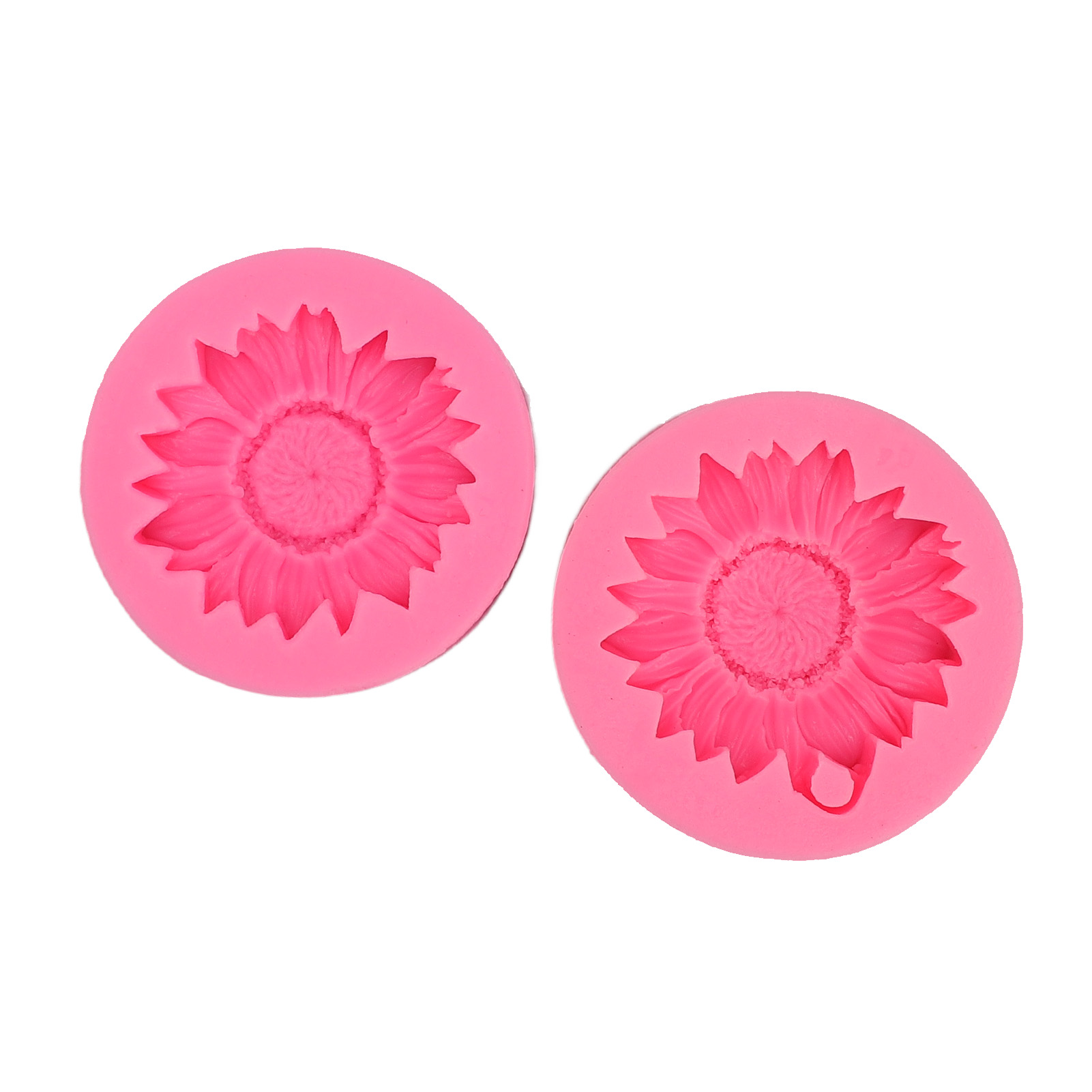 Stück Sonnenblumen-silikonform, Flexibel, Wiederverwendbar, Leicht Zu Entformen, Blumenform Für Backwaren Und Kunsthandwerk