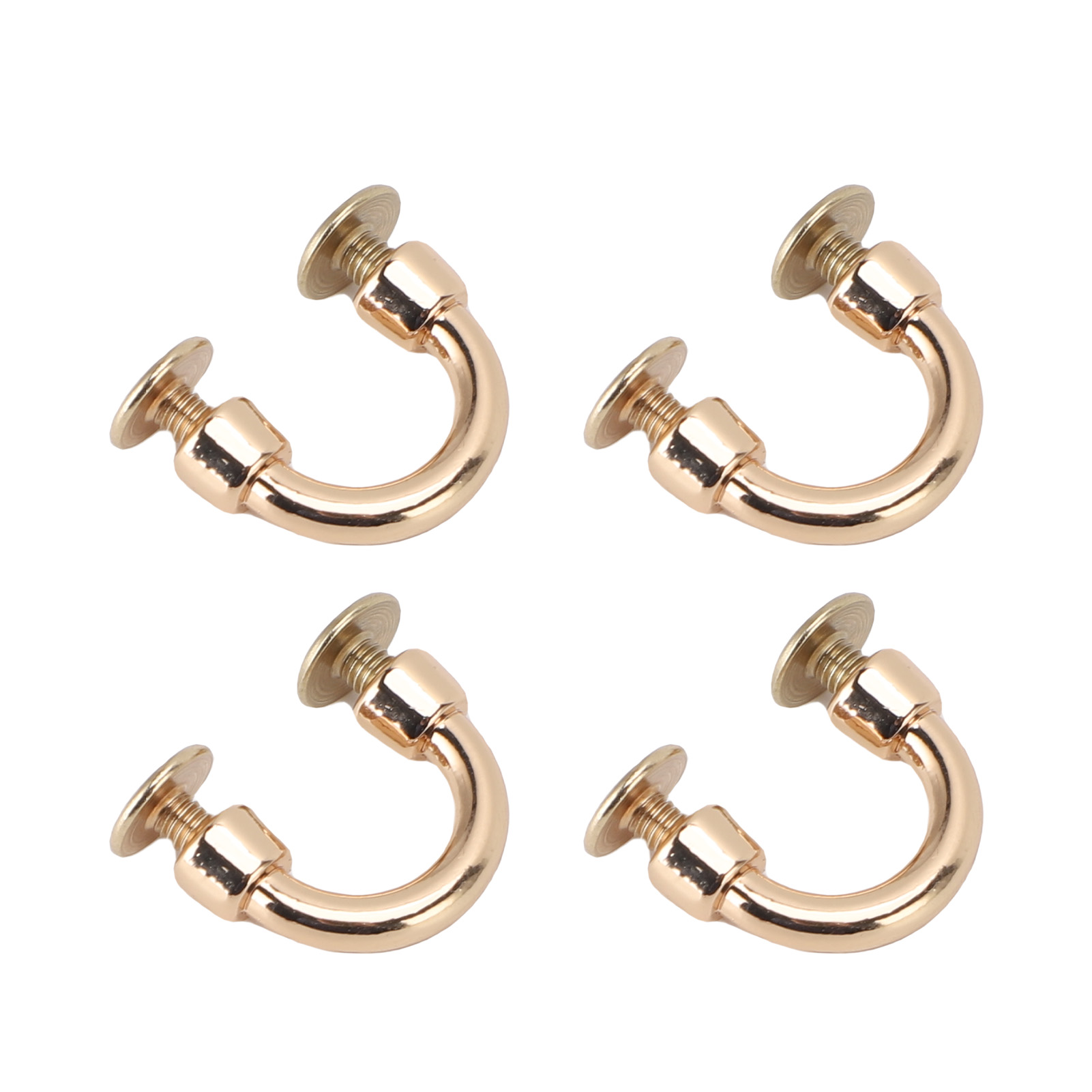 20er-set Bogenbrückenschnalle Metall U-ringe Verbindungsschäkel G3/8 Hellgold Mit 5,5 Mm Ph-schraube Für Taschenaufhänger Und Handtaschenriemen
