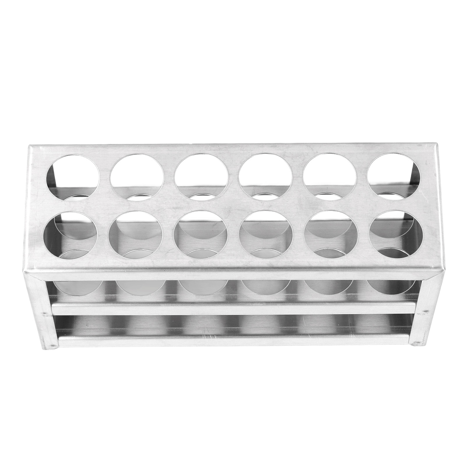 Reagenzglashalter, Edelstahl 304, Reagenzglasständer Für Labor Und Studio, 23 Mm, 12 Löcher