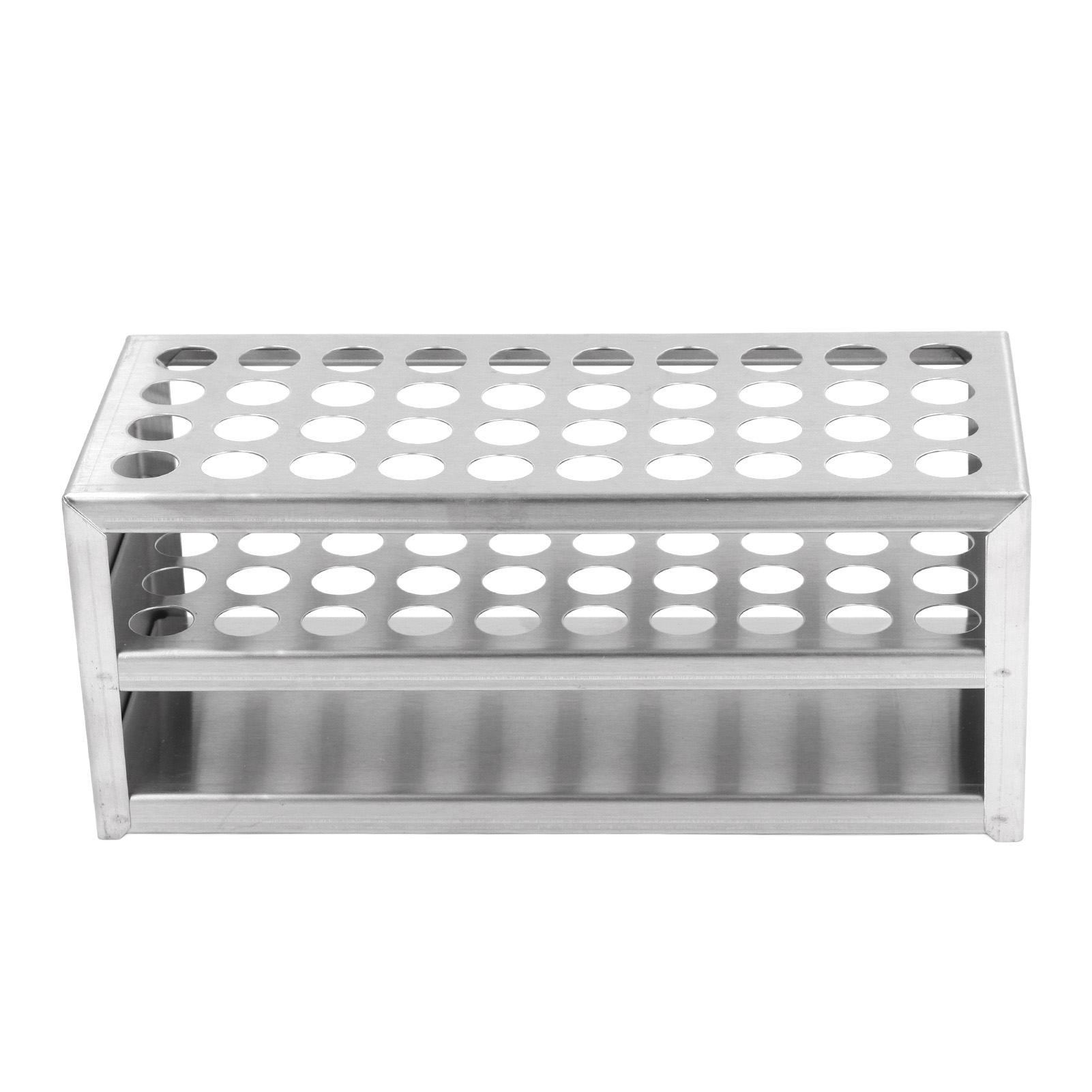 Reagenzglashalter, Edelstahl 304, Reagenzglasständer Für Labor Und Studio, 14 Mm, 40 Löcher