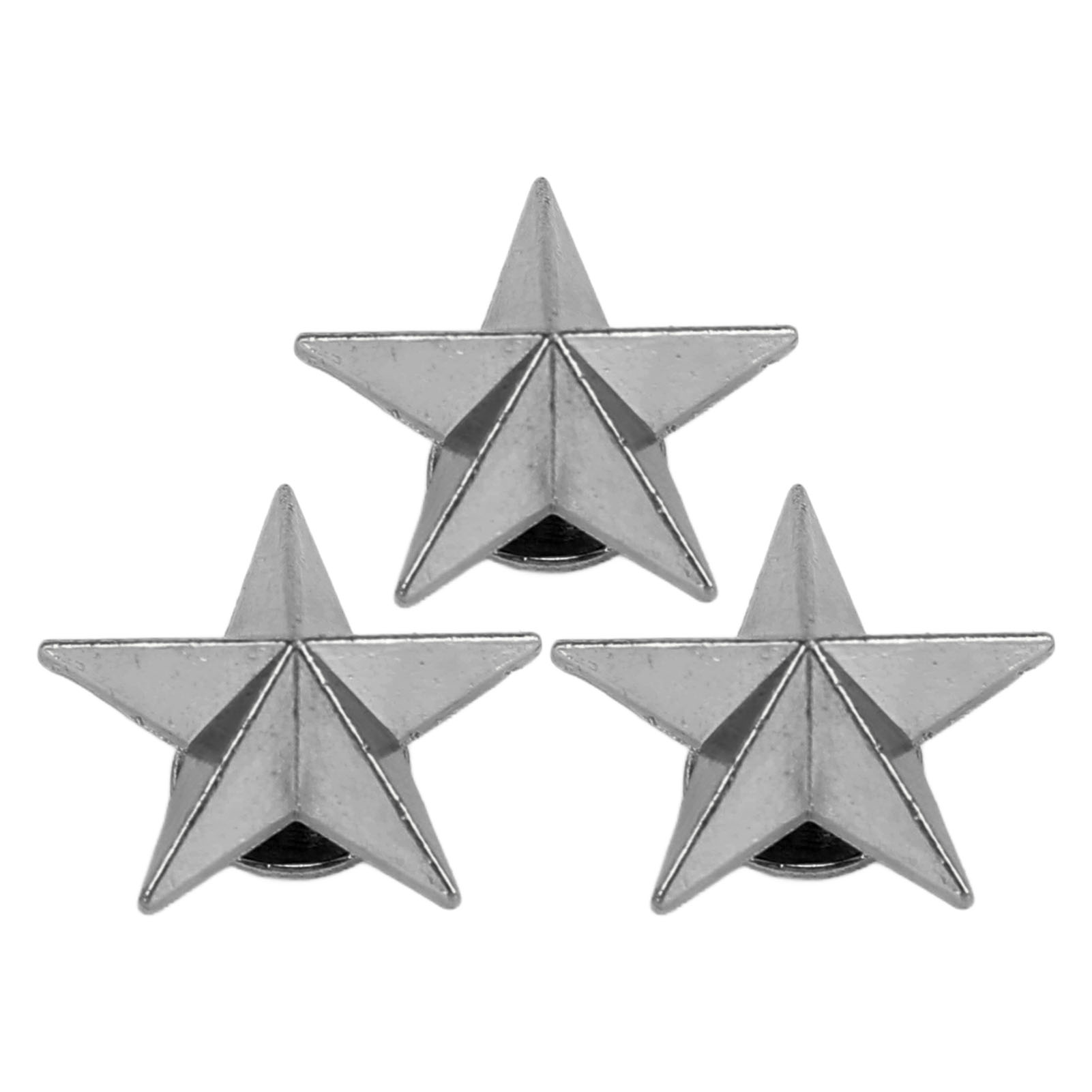50er-set 5-zackige Sternnieten Aus Aluminiumlegierung, 16 Mm, Mit 4 Mm Schlitzschrauben Für Lederarbeiten, Bekleidung, Hüte, Gunmetal