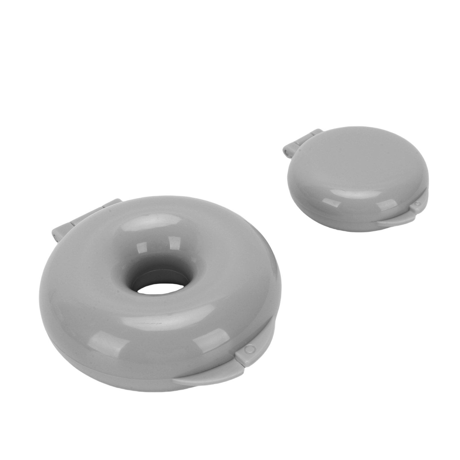 Donut-cake-pop-formen-set Aus Lebensmittelechtem Pla-kunststoff, Donut-kuchenform-dessertform Für Bäckerei, Party, Hochzeit, Grau