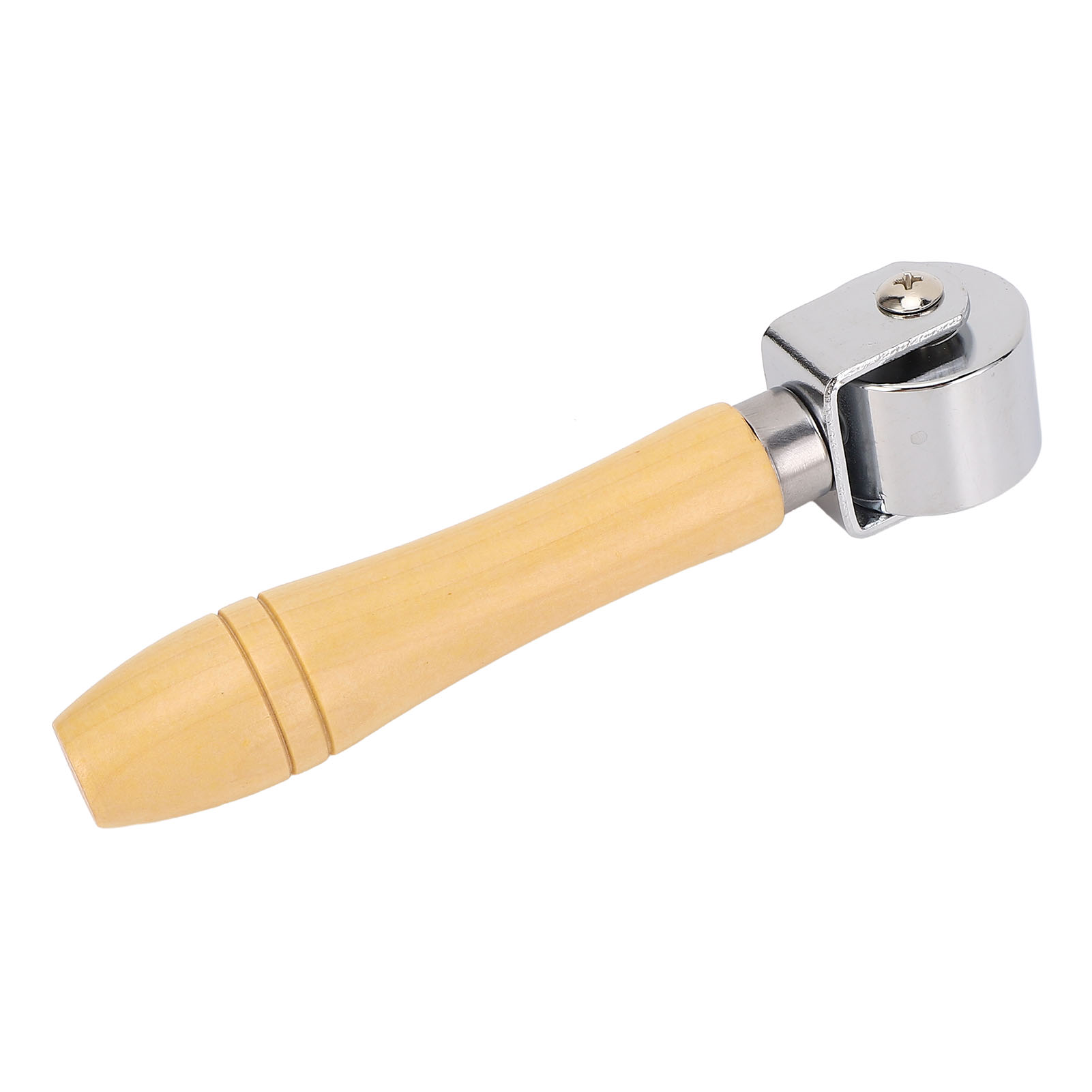 Lederwalzenpresse, Nahtrolle, Bastelkleber, Laminierwerkzeug, Edelstahl Mit Holzgriff, S 2,5 Cm