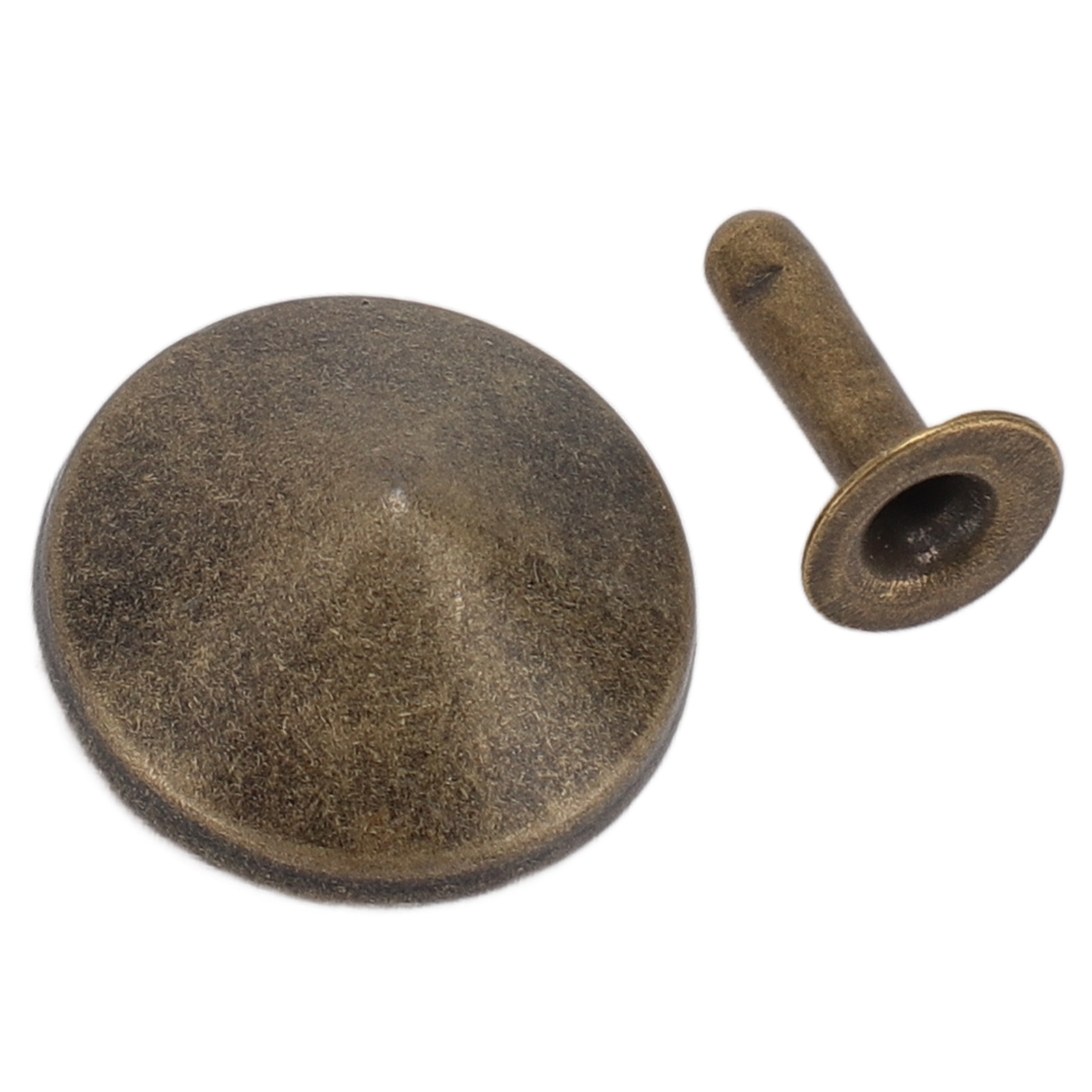 18-mm-ledernieten-set, Rostfrei, Farbecht, Langlebig, Eisennieten, Diy-ledernieten-zubehör Für Armbänder, Hüte Und Gürtel, Bronze