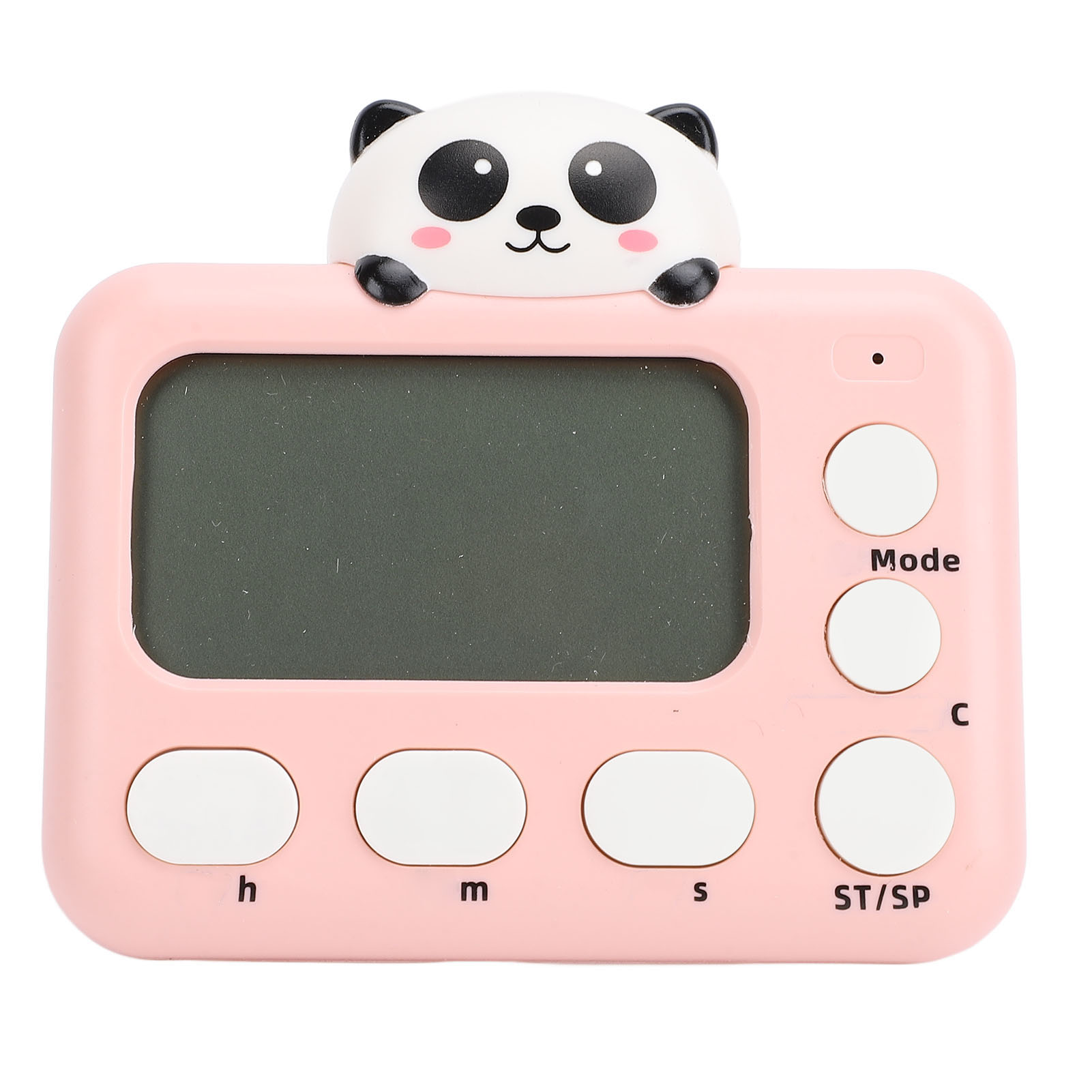 Digitaler Küchentimer Mit Lcd-anzeige, Multifunktional, Tragbar, Cartoon-kochtimer Zum Lernen, Panda-motiv