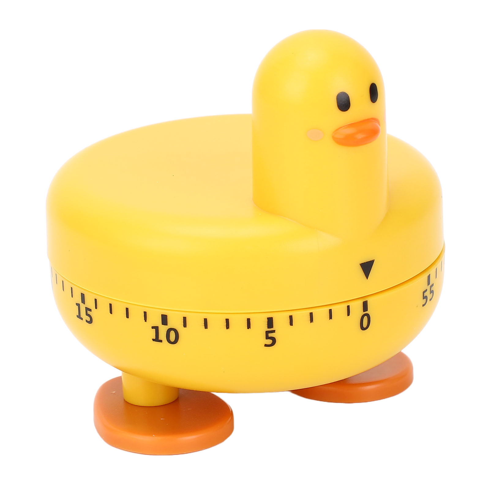 Küchenwecker Mit Aufziehmechanismus, Cartoon-ente, 60-minuten-countdown, Mechanischer Timer Zum Kochen, Backen Und Lernen, Gelb