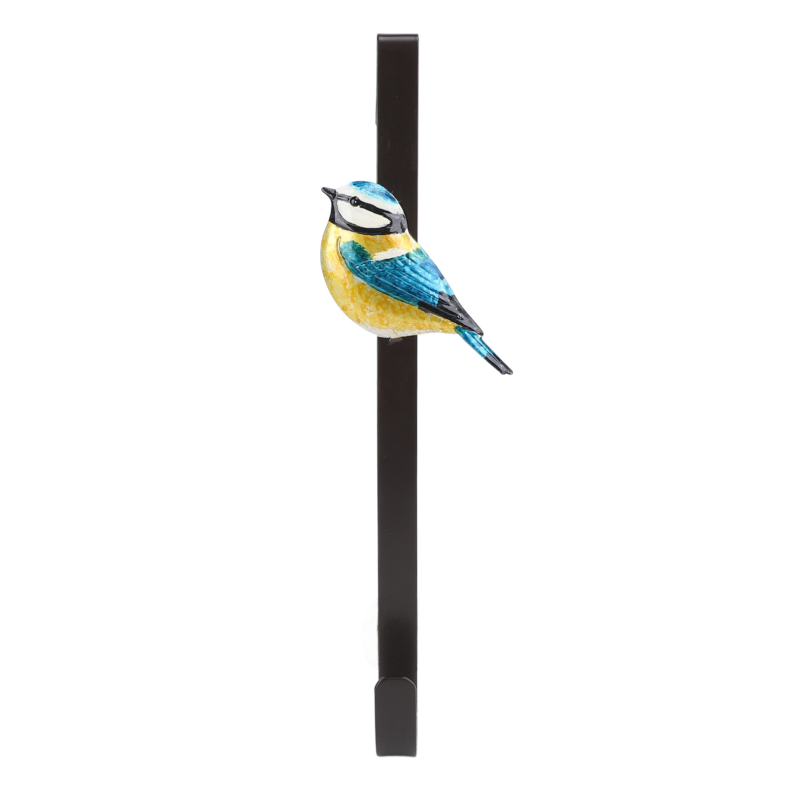 Türhänger Mit Einem Haken Aus Eisen, Vogelmotiv, Kranzform, Für Schlüssel, Geldbörsen, Regenschirme