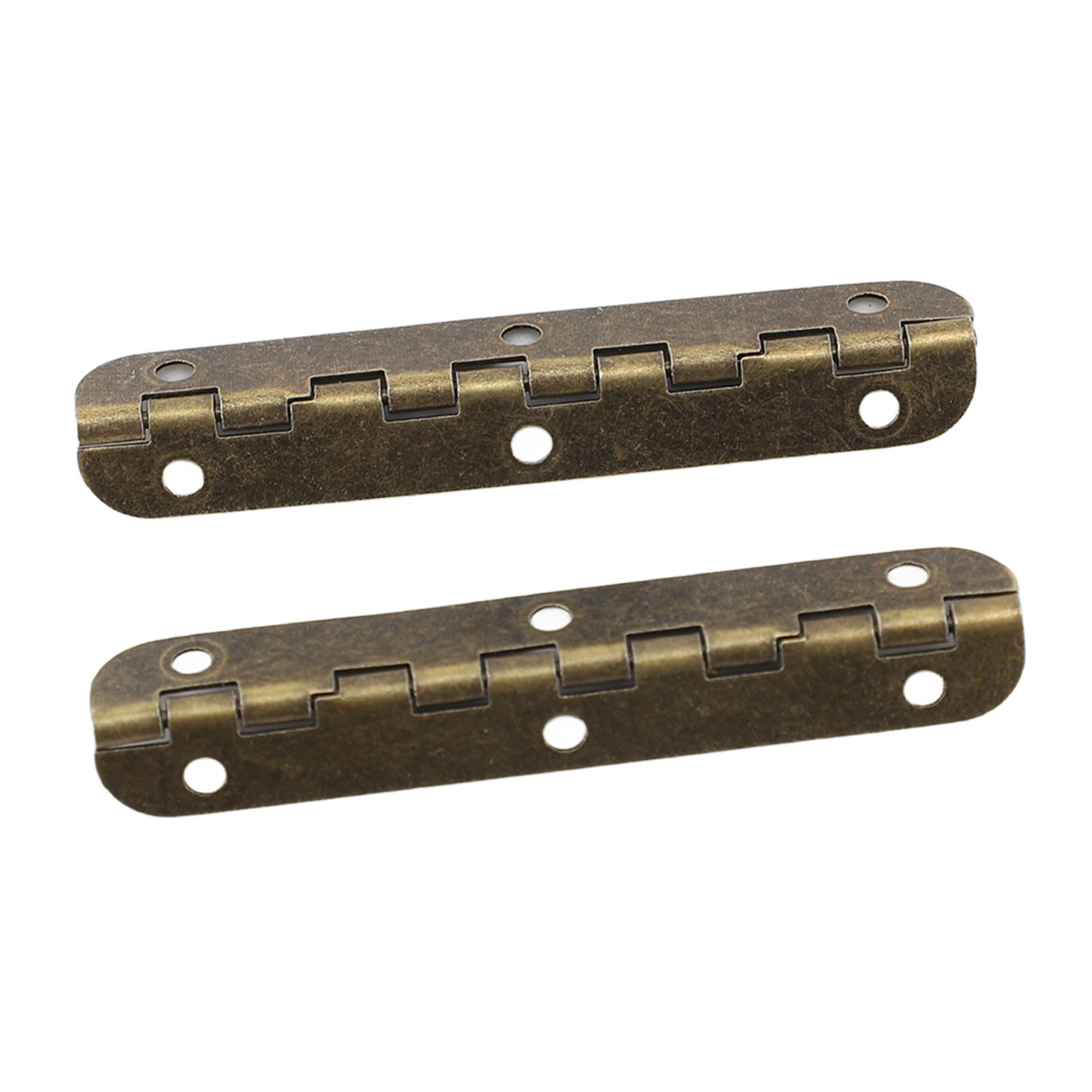 50 Stück Klappbare Scharniere, 90°-vintage-scharniere Mit Schrauben Für Tisch-, Schrank- Und Türmöbel, 65 X 15 Mm