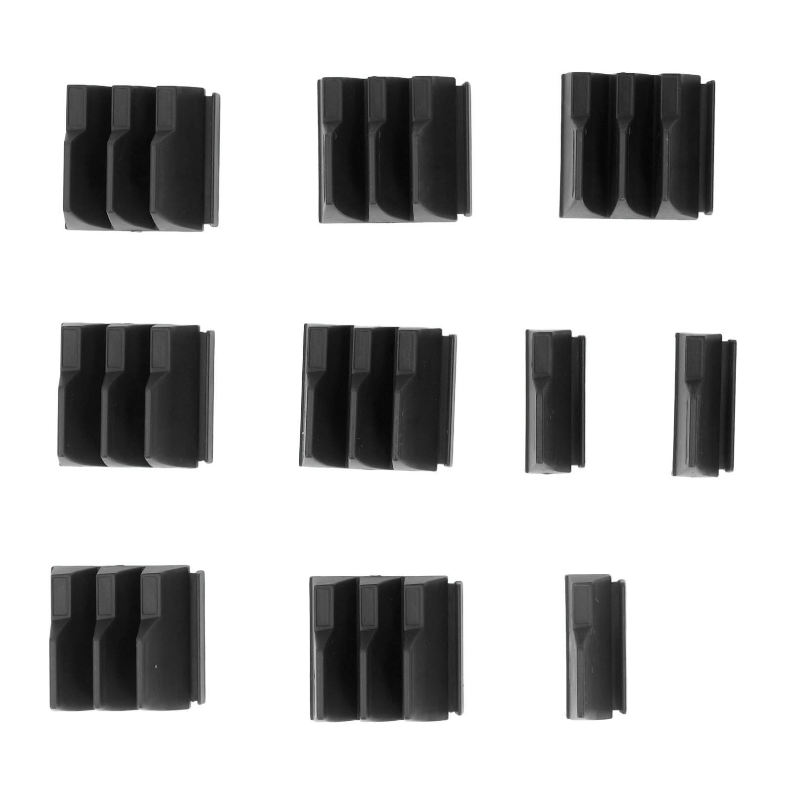 10 Stück Magnetischer Schraubenschlüsselhalter Mit 24 Steckplätzen, Modularer Werkzeugorganizer, Schraubenschlüssel-aufbewahrungsständer Für Versetzte Offene Ratschenschlüssel, Kurze Schraubenschlüsse