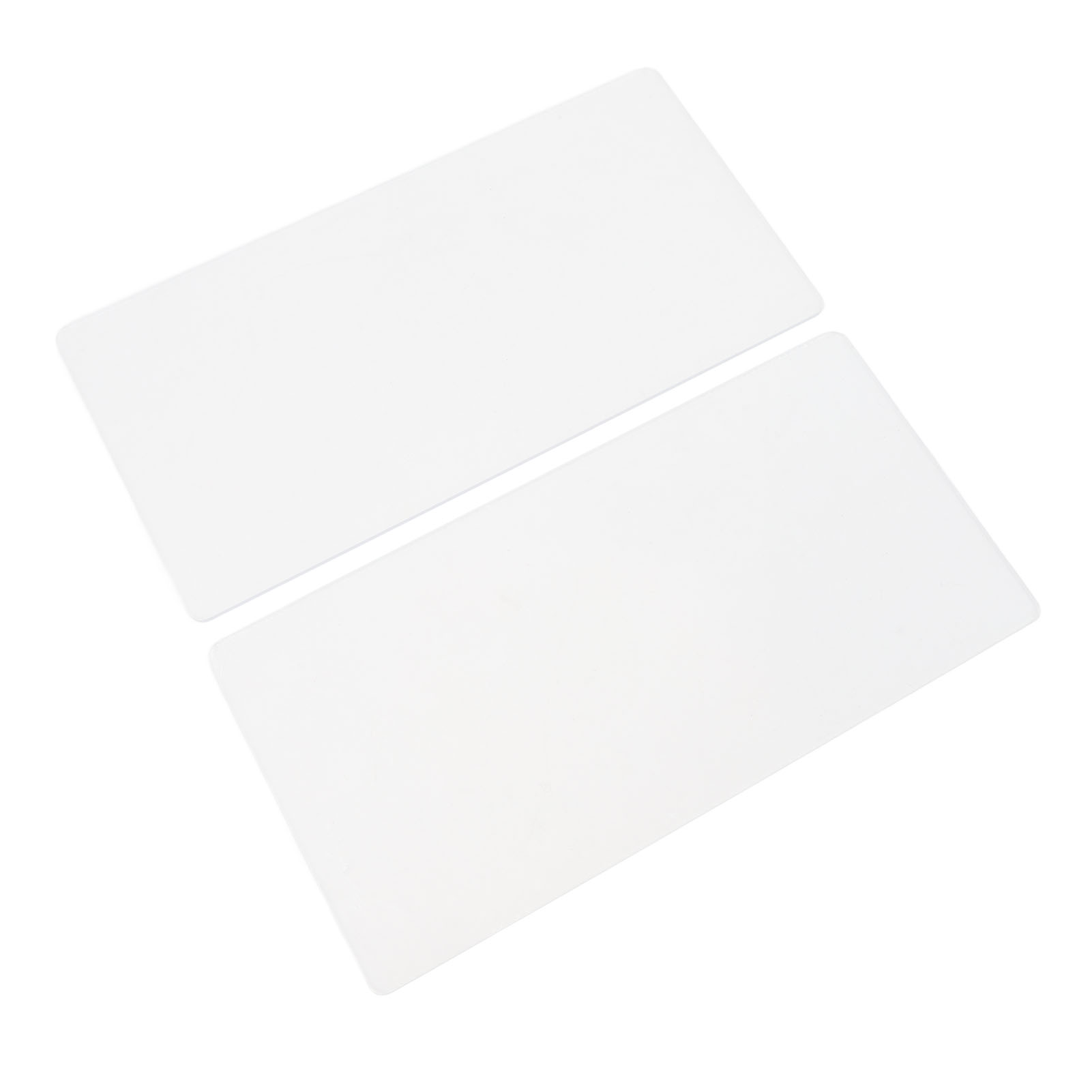 2 Prägematten, 3 Mm Dicke Acryl-trägerplatte Für Papier, Leder, Stoff, Bastelarbeiten, Scrapbooking Und Kartenherstellung, 300 X 150 Mm / 11,8 X 5,9 Zoll