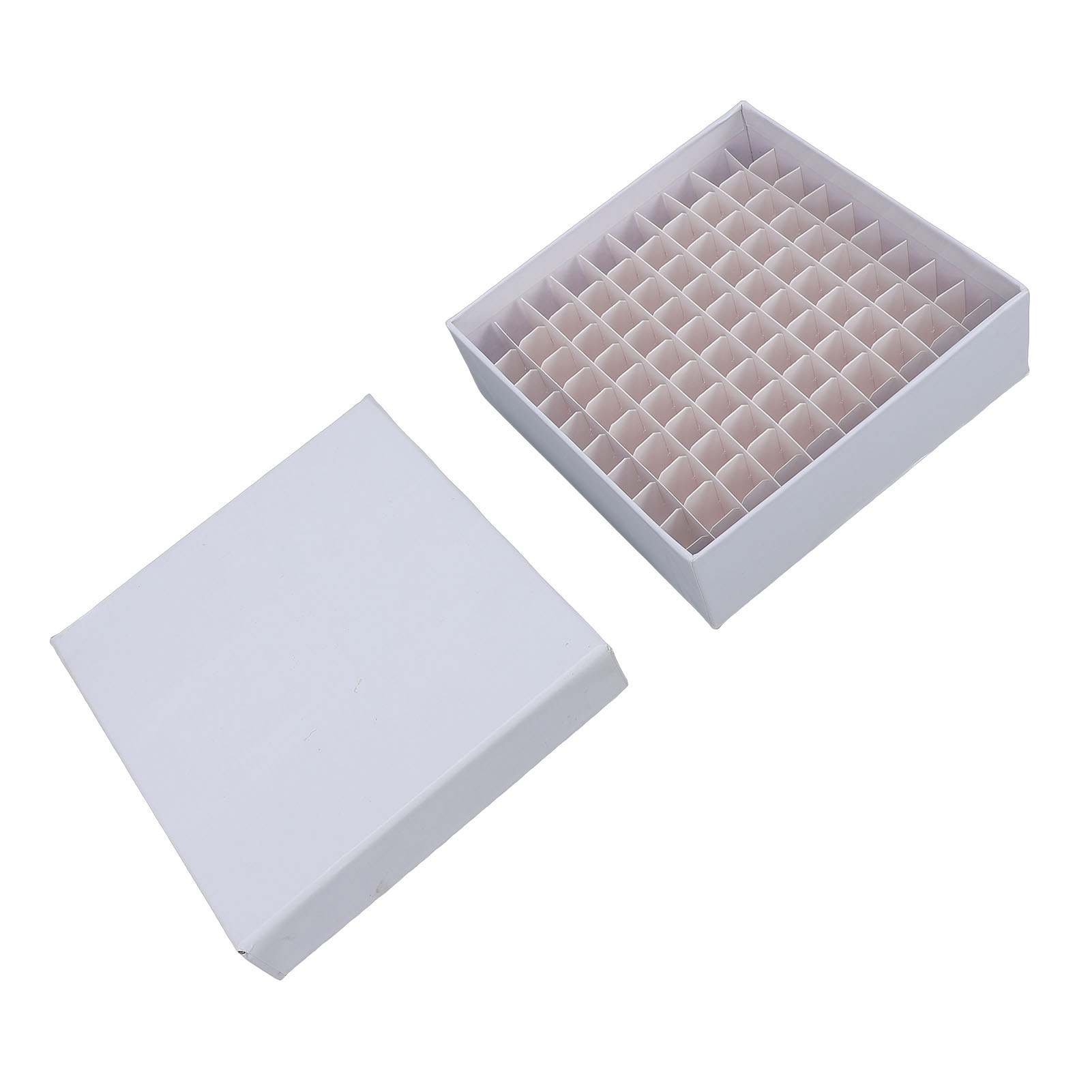 Cryo Box Karton 100 Plätze Gefrierröhrchen 1,5-2,0 Ml Zentrifugenröhrchen Gefrierschrank