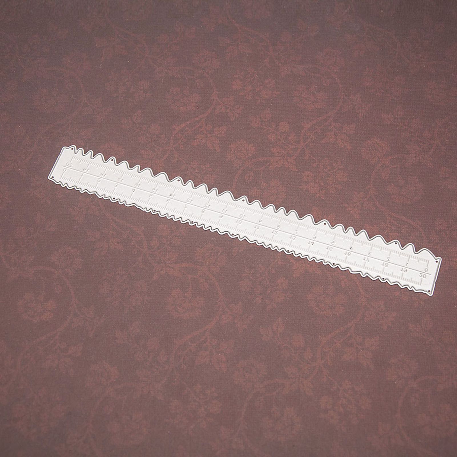 Papierreißlineal Aus Metall, Kohlenstoffstahl, Für Unregelmäßige Papierschnitte, Geeignet Für Kartenherstellung, Schule Und Büro